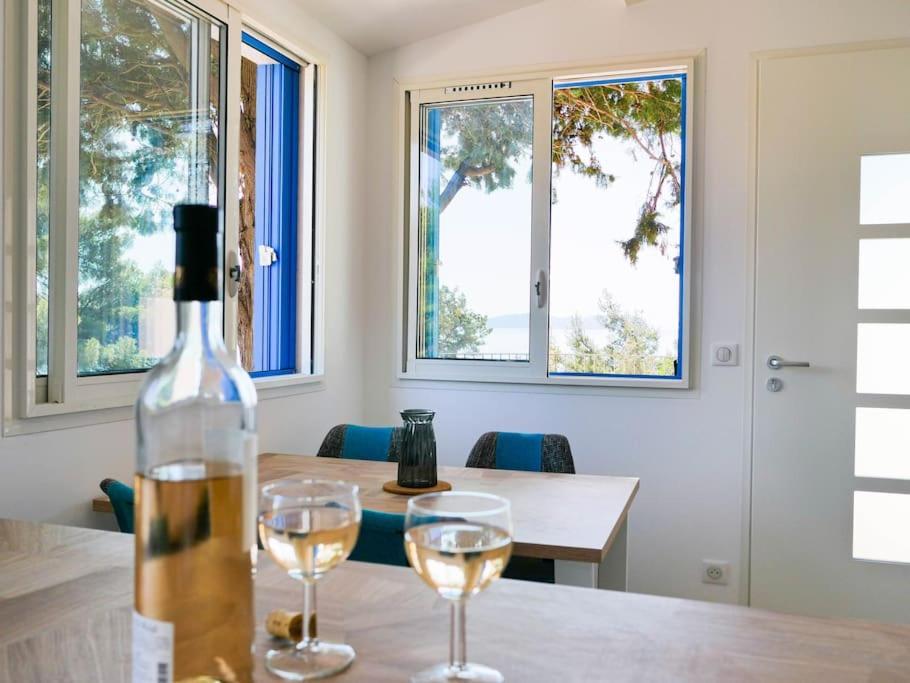 Maisonnette Avec Vue Sur La Mer Exceptionnelle Carqueiranne Zewnętrze zdjęcie