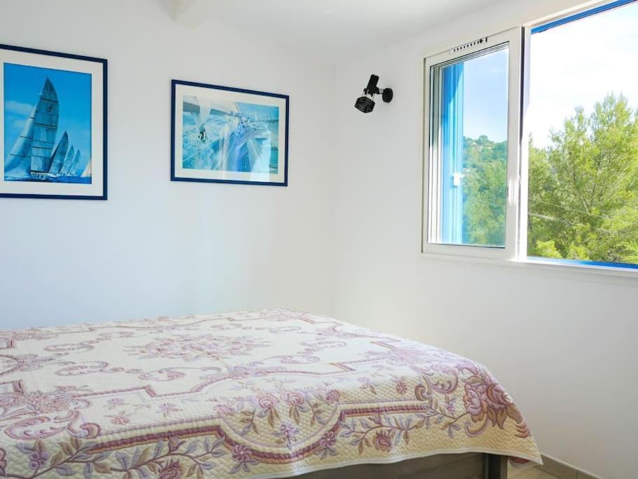 Maisonnette Avec Vue Sur La Mer Exceptionnelle Carqueiranne Zewnętrze zdjęcie